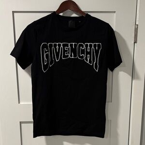 Givenchy Black and White Logo T-Shirt